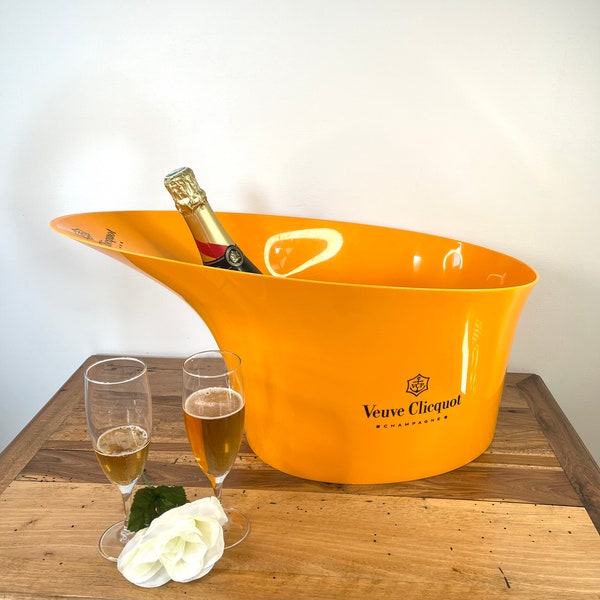 Rare XXL champagne bucket Veuve Clicquot Ponsardin french barware