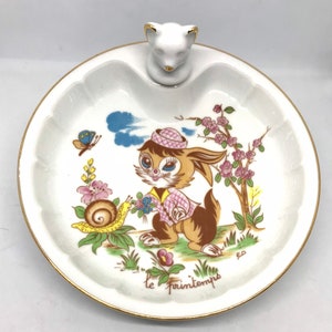 Service De Table En Porcelaine Tharaud – Blanc Et Doré – Type Sèvres – Occasion