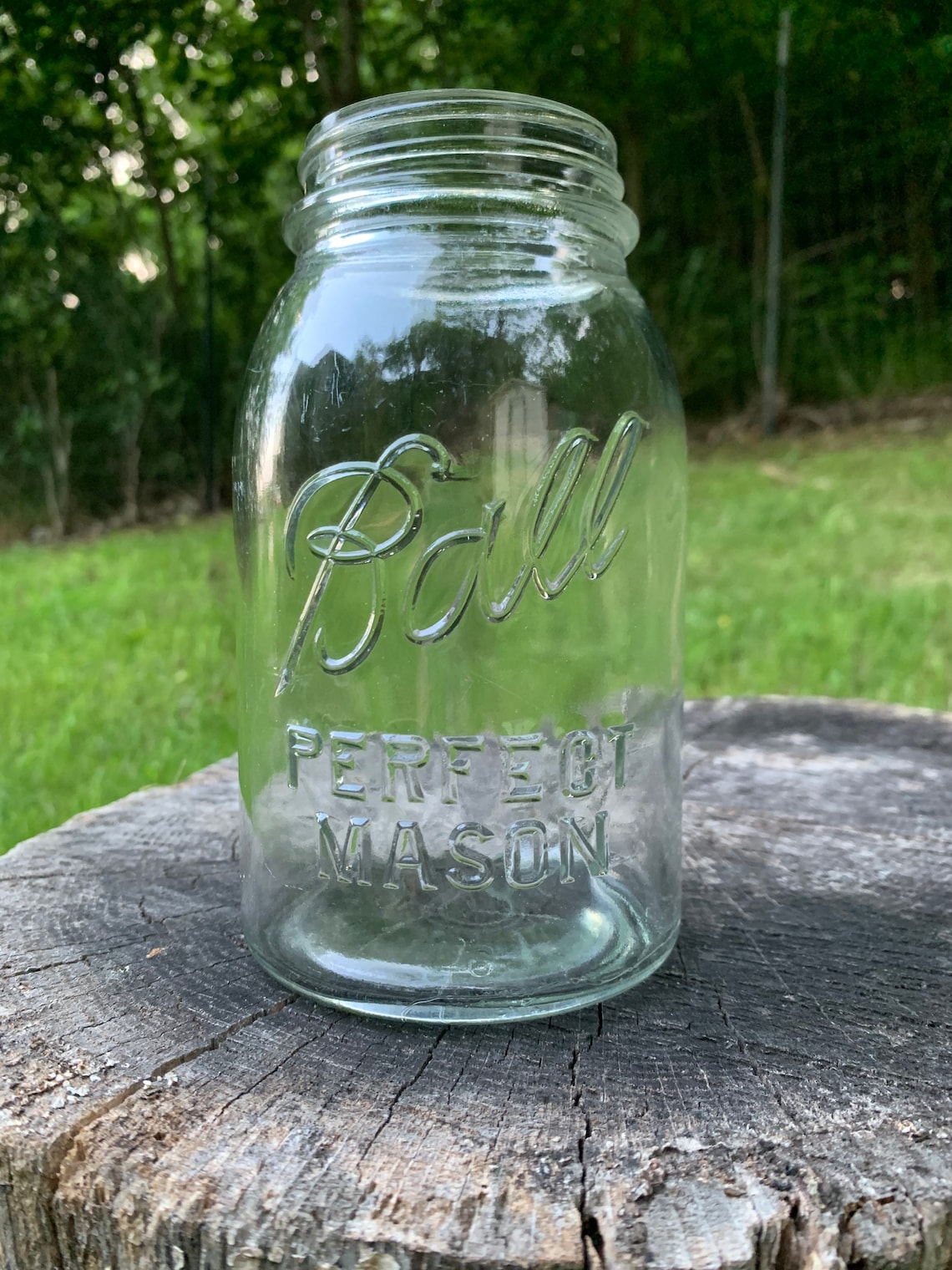 Vintage Antique Ball Perfect Mason Jar 3 19231933 Era 1 Etsy