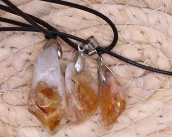 Citrine Pendant Necklace