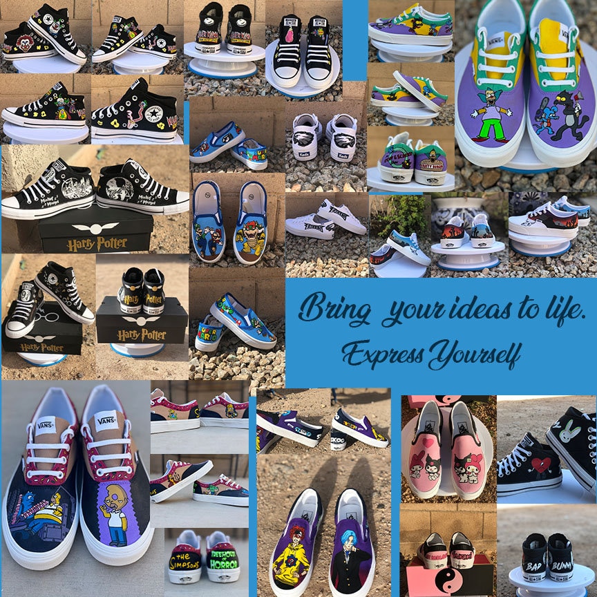 Dragon Ball Z Vans Etsy Ireland