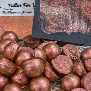 Chromeshift Watercolor Paint: Metallic Calligraphy, Pink/Red/Orange/Gold