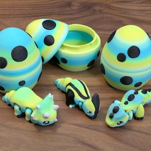 Mystery Dino Egg- 3D Printed Created by TheBloomingFaerie {Made in the USA}