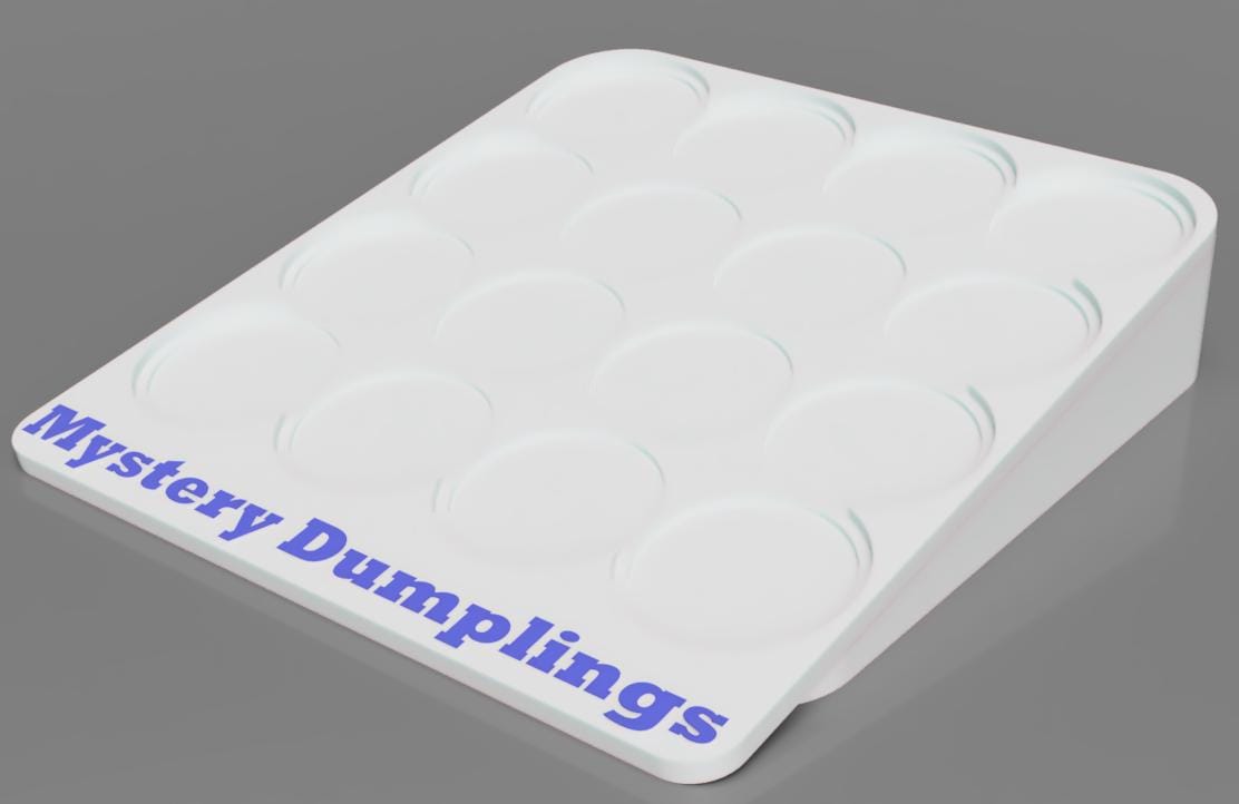 3D Printable Dumpling Display Stand | Mystery Dumpling Clicker STL | No ...