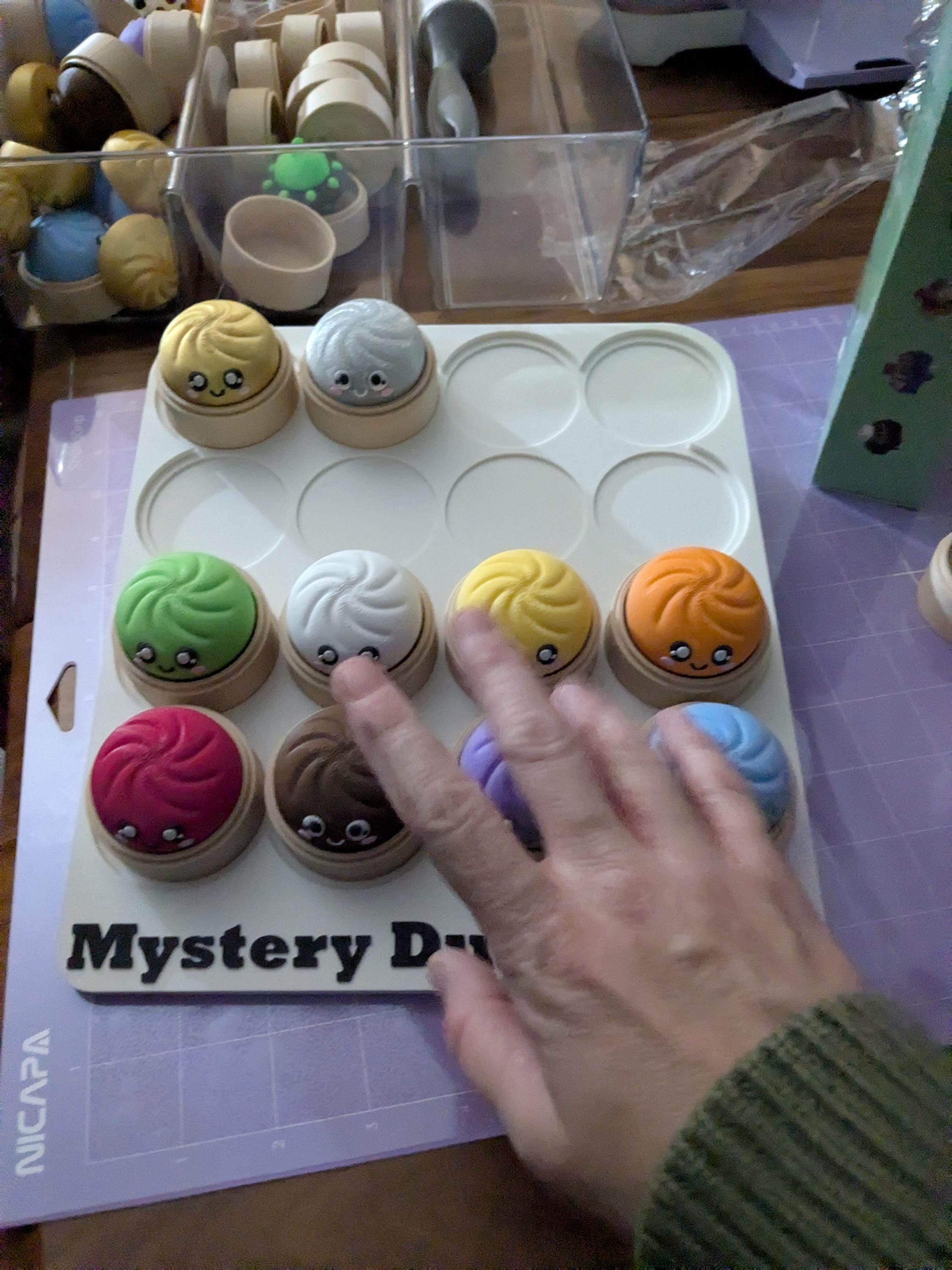 3D Printable Dumpling Display Stand | Mystery Dumpling Clicker STL | No ...