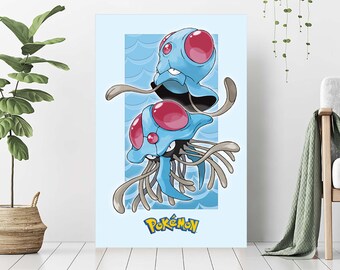 Pokemon Jellyfish Etsy Pokemon Jellyfish Etsy