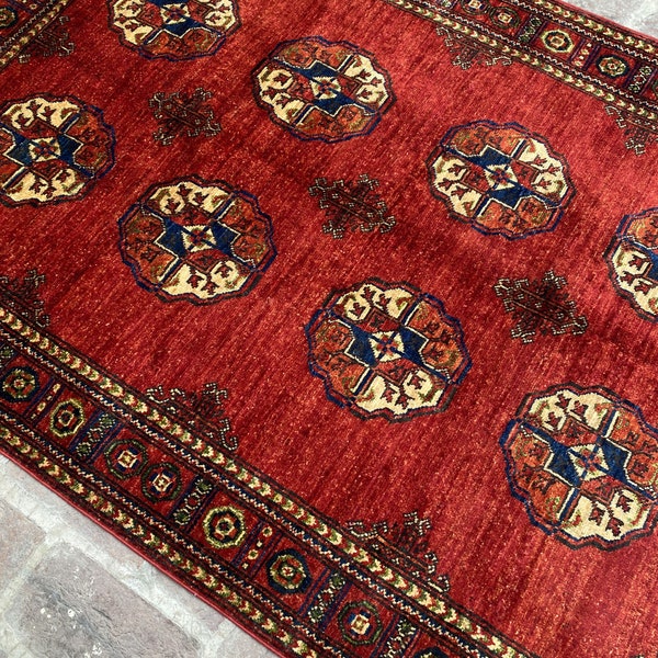 Beautiful Ersari Rug Chobi Ersari Oriental Rug Area Rug Home Decor Rug Turkmen Rug Turkish Rug