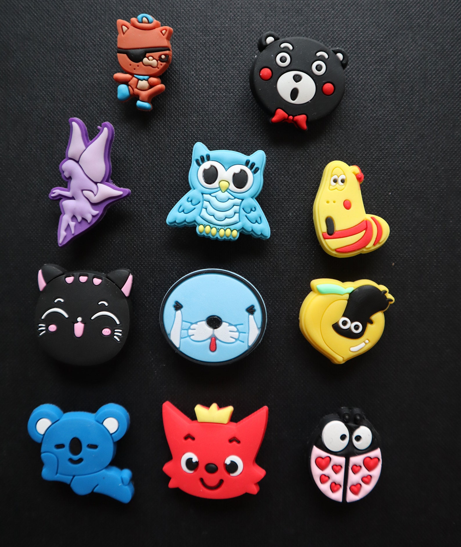 cat croc charms