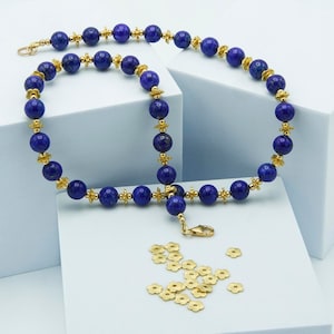 Lapis Lazuli and Gold Accents