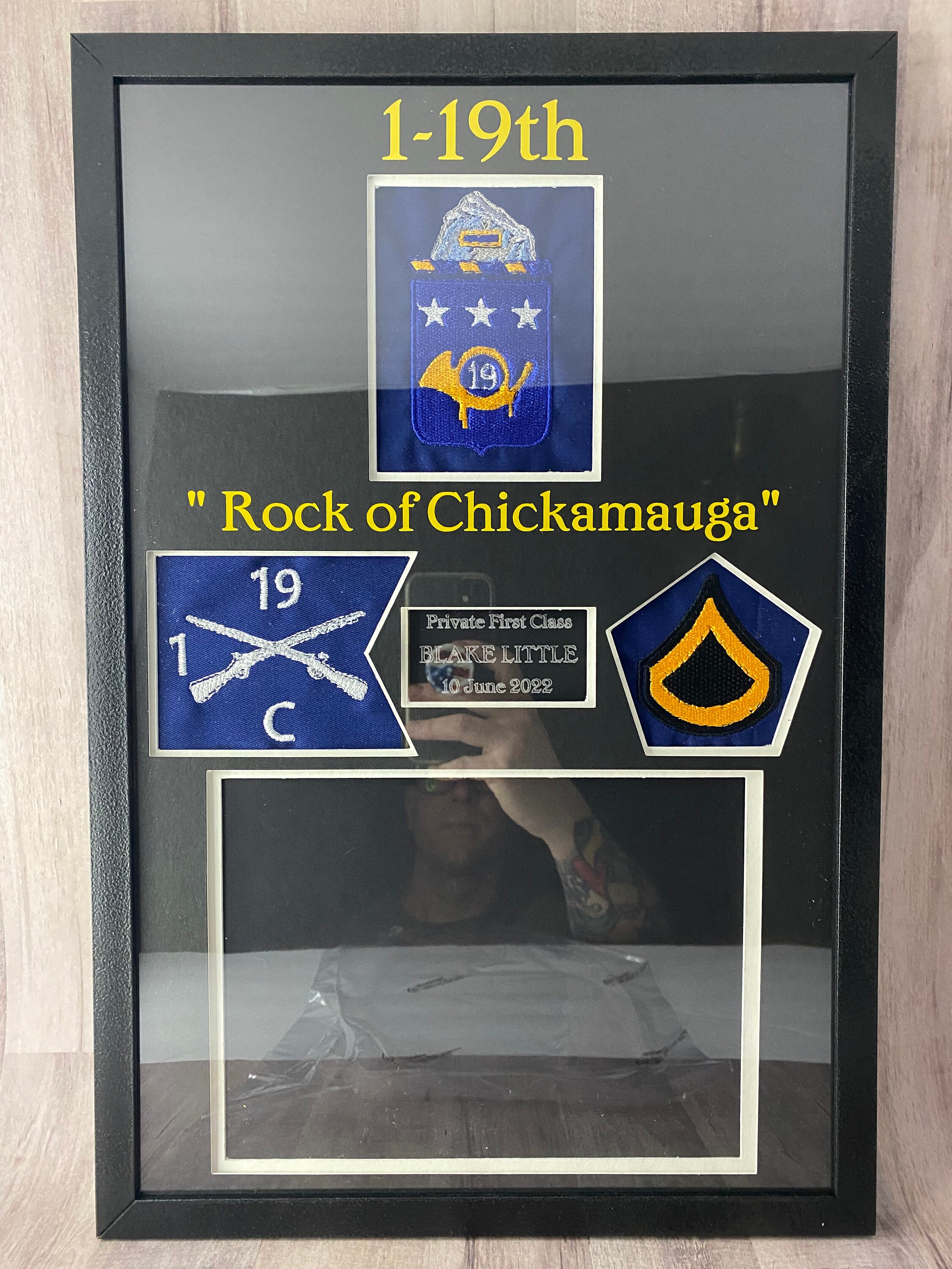 Change of Command Plaque Framed Guidon PCS Plaque Single Etsy