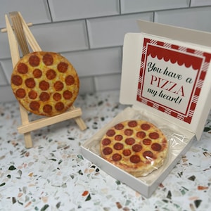 Pizza  My Heart Sugar Cookie!  great for birthdays, wedding favors, valentines day  & more!