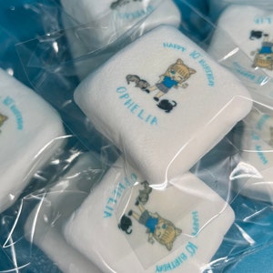 Personalized Marshmallows (Individually packed) S’more, birthdays, wedding favors & more!