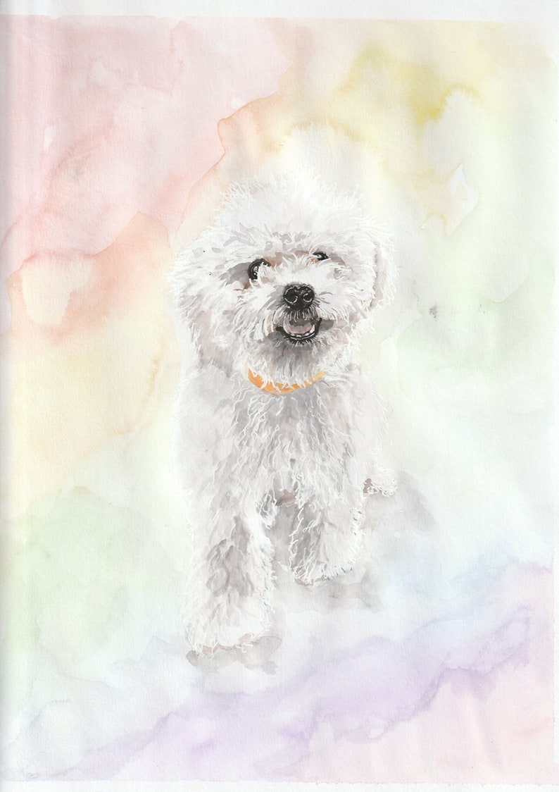 Custom Watercolour Pet Portraits image 7