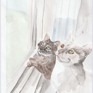 Custom Watercolour Pet Portraits image 5