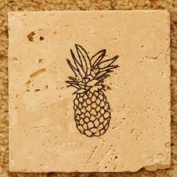 Stone Tile Coasters Etsy