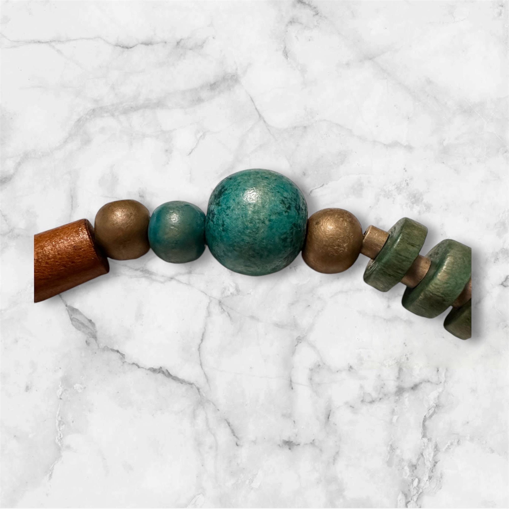 Bohemian Style Resin Bead Necklace main image 0