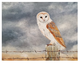 Owl of the Storm Giclee Print