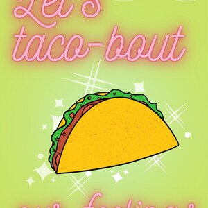 Taco Print, Taco Art Print, Food Art Print, Kitchen Wall Art, Snacks Print, Wall Art for Kitchen