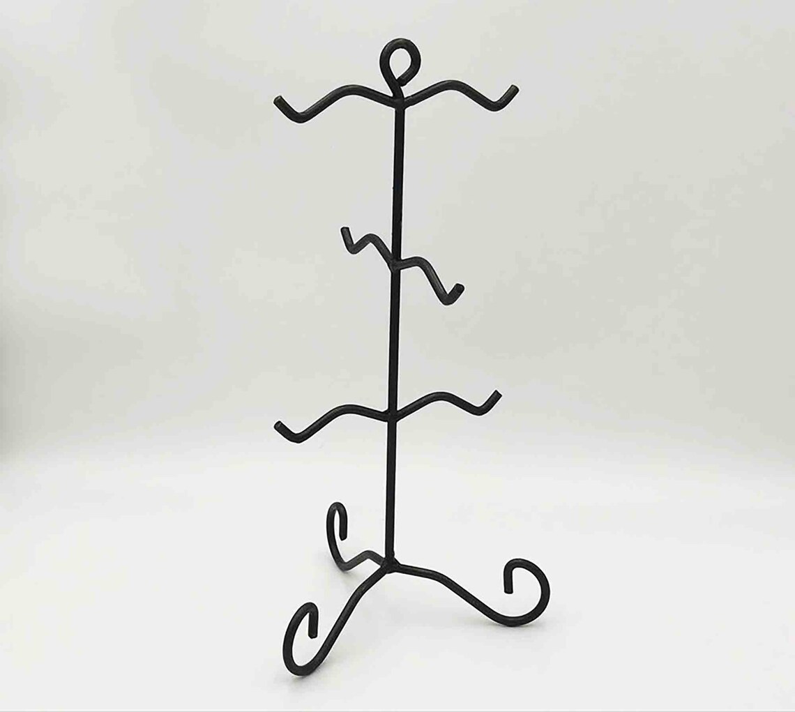 Iron Coffee Cup Holder/Wrought Iron Coffee Mug & Tea Cup Etsy