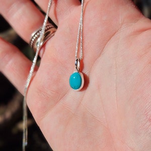 Sterling Silver Fox Turquoise Pendant