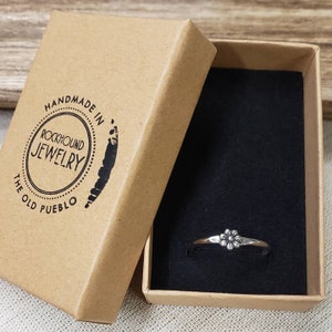 Sterling Silver Flower Ring