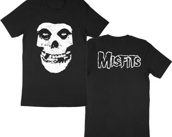 Retro Metal Rock Misfits Crimson Ghost Skull Unisex T-Shirt