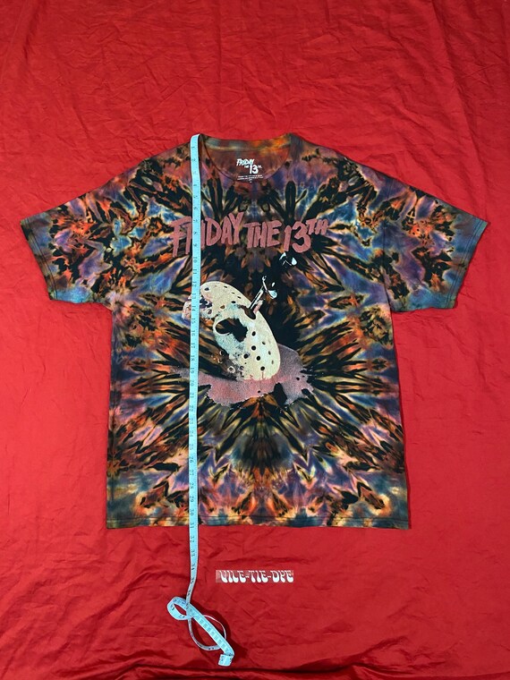 friday the 13th tie dye shirt
