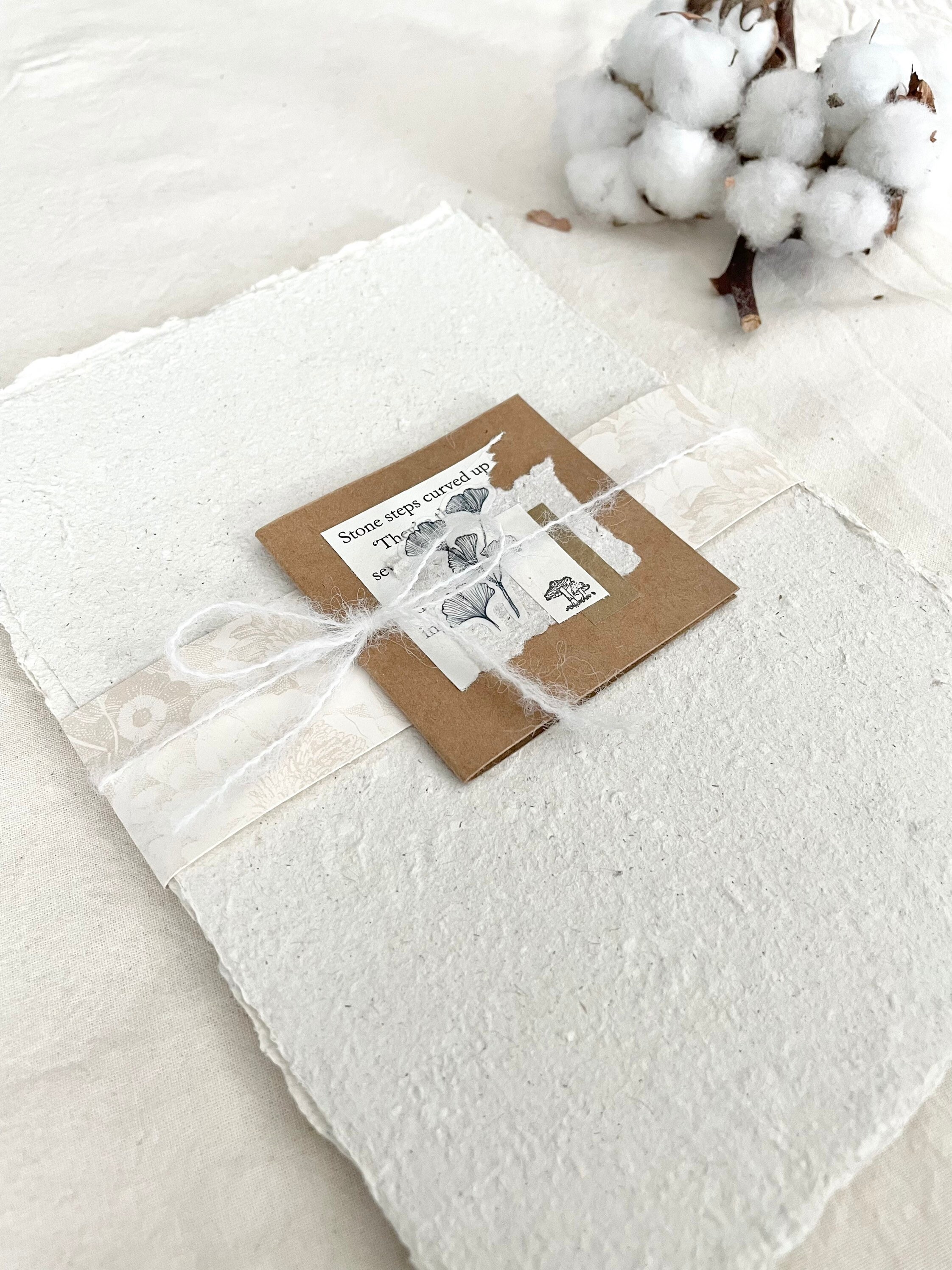 Cotton handmade paper bundle Grande Charta Etsy