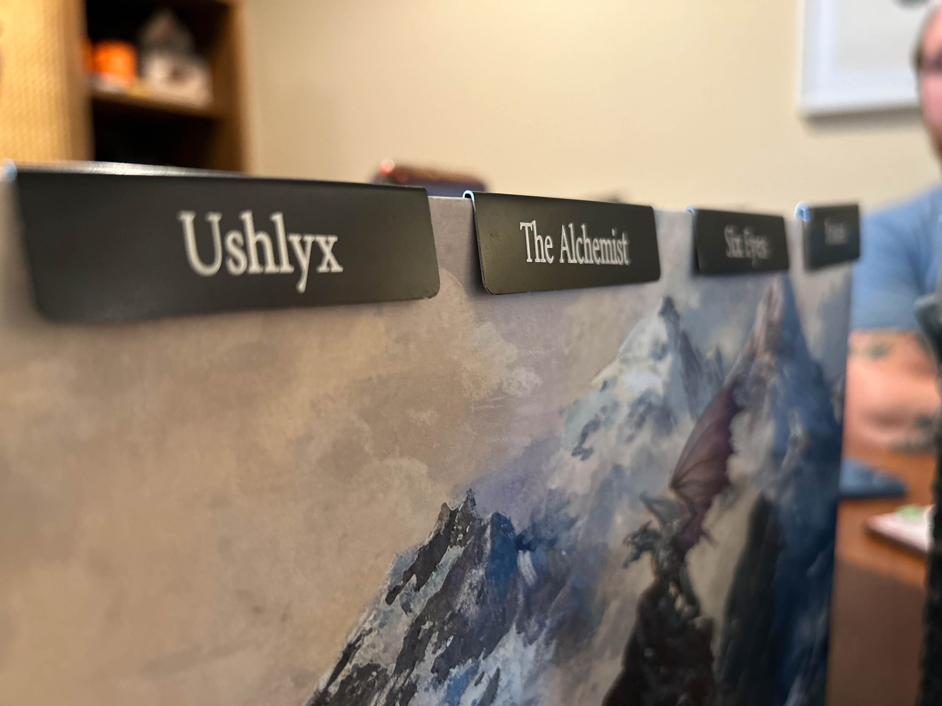 DND Initiative Card Trackers (custom) - Etsy