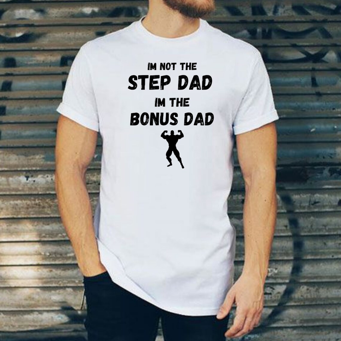 Men's Bonus Dad Funny T-Shirt