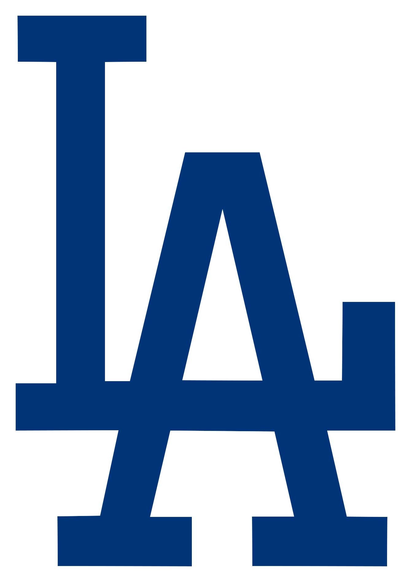LA Dodgers Decals Etsy