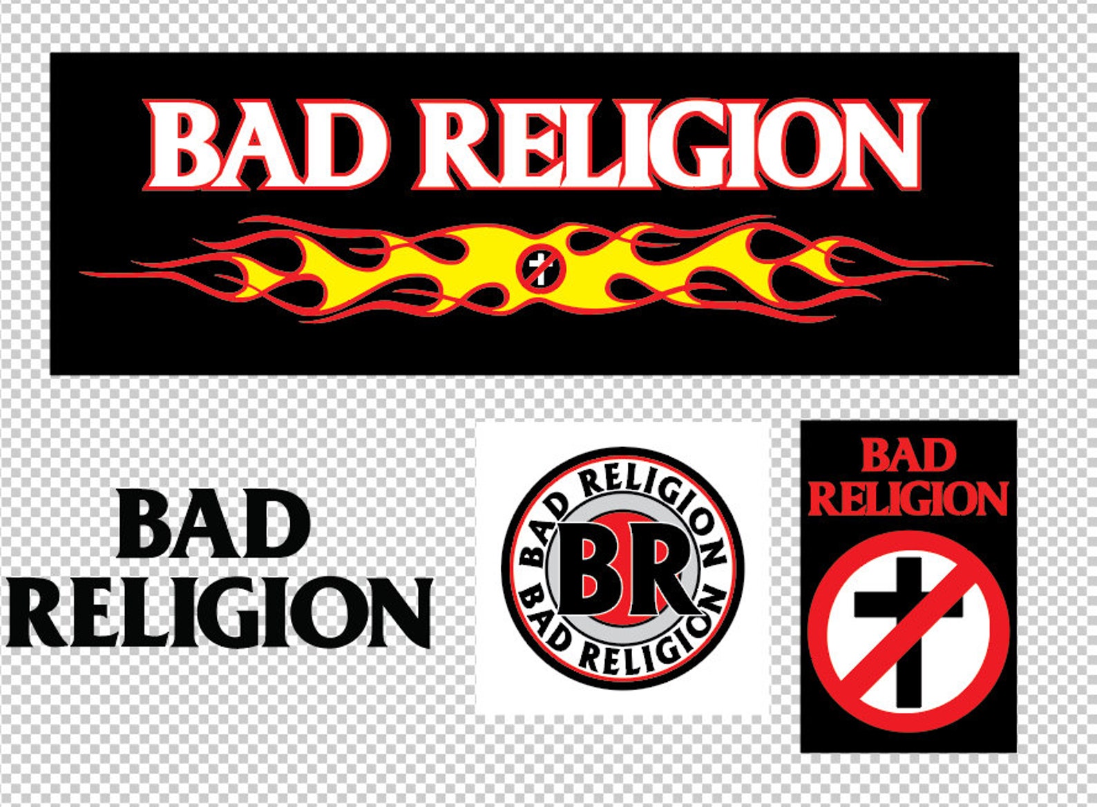 Bad Religion Band Logo Bundle SVG Eps Png Etsy Australia
