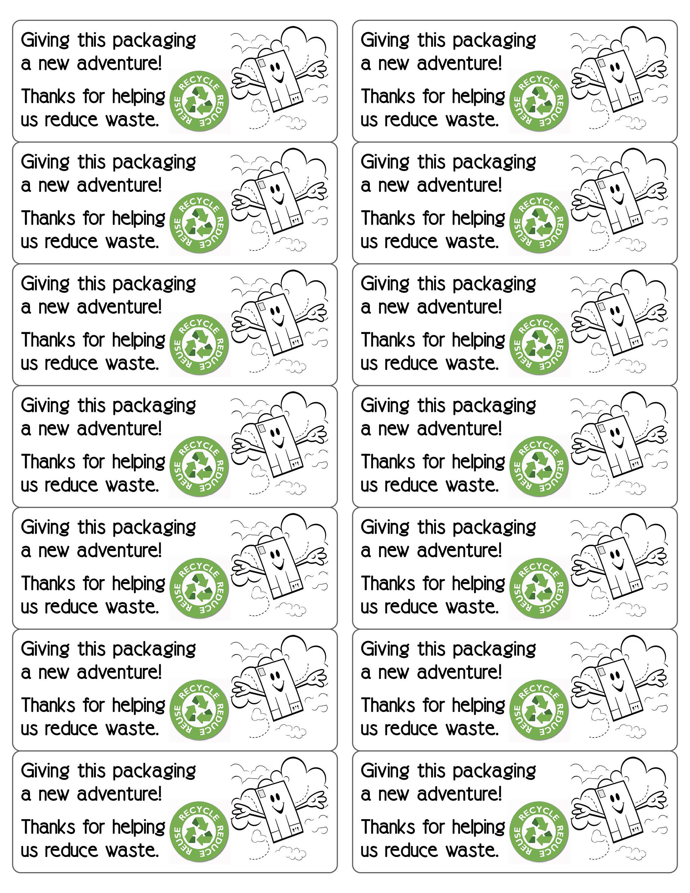 Plantillas de etiquetas imprimibles Avery 5159 para materiales de envío  reutilizados/etiquetas ecológicas, image size:2318x3000