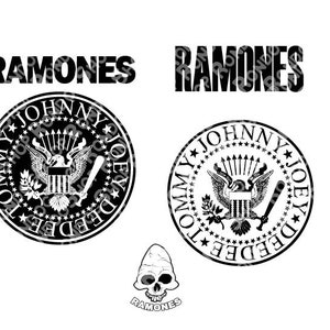 The Ramones SVG, eps, png, dxf