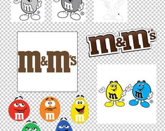 M&Ms Logo SVG eps png