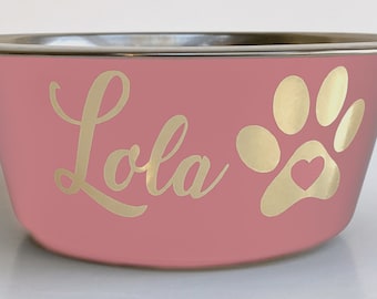 Personalized Pet Bowl