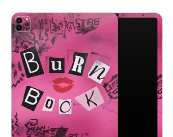 The Burn Book - Full-Body Skin Decal Wrap Protector Kit for Apple iPad Air, Mini, Pro (12.9", 11" + others)