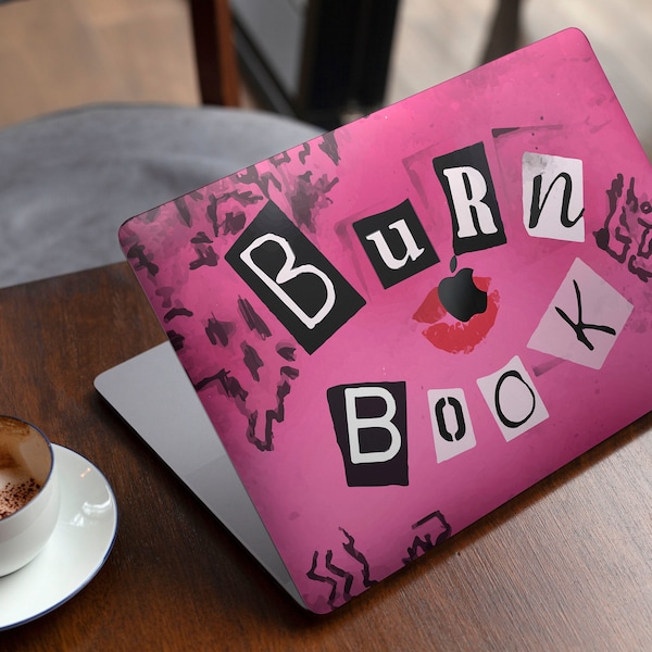 The Burn Book Pink // Skin Decal Wrap Kit Compatible with the Apple MacBook Pro, Pro with Touch Bar or Air (11, 12, 13, 15 & 16" - All