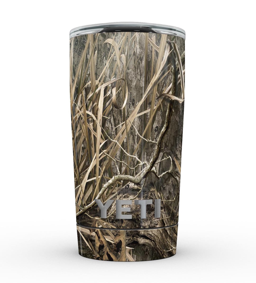 Mossy Oak Shadow Grass Habitat // Custom Skin Decal Wrap Cover for Yeti Tumbler, Rambler