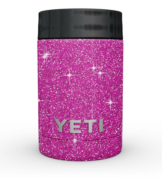 Sparkling Pink Ultra Metallic Glitter // Skin Decal Wrap Cover for Yeti  Tumbler, Rambler, Colster Cups + Coolers - Colster 