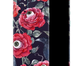 Abstract Roses with Eyes // Full-Body Skin Decal Wrap Cover for OnePlus Phones