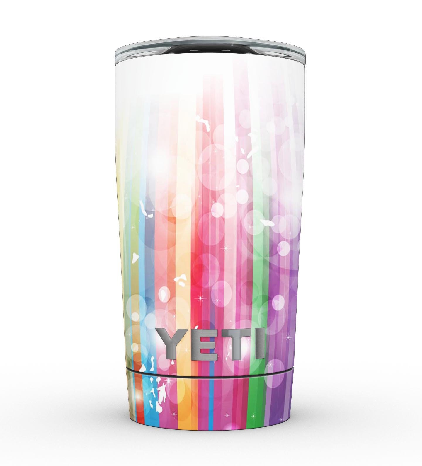 Unfocused Color Vector Bars // Custom Skin Decal Wrap Cover for Yeti Tumbler,  Rambler, Colster Cups Coolers -  New Zealand