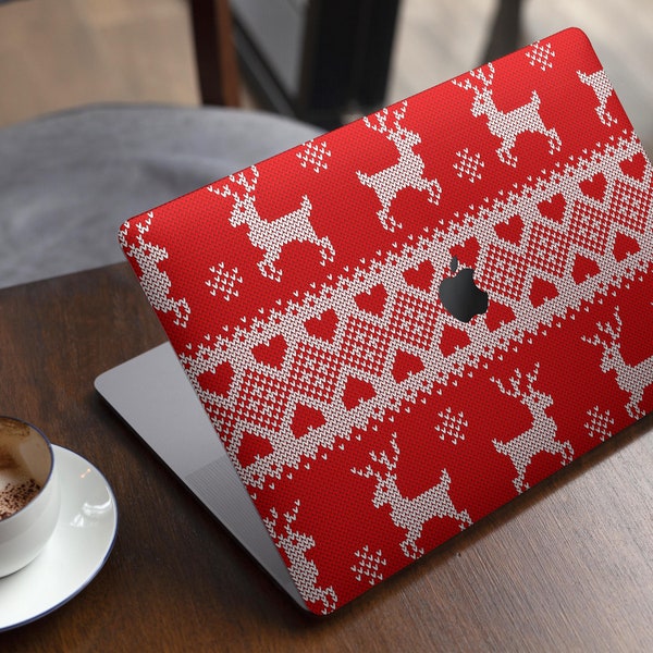 Housse pour MacBook Air/Pro 13″ - Pattern ²Life Botanic Lila