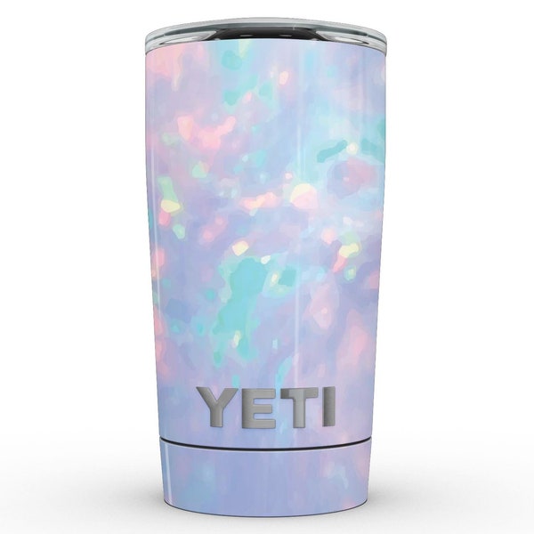 Blurry Opal Gemstone // Custom Skin Decal Wrap Cover for Yeti Tumbler, Rambler, Colster Cups + Coolers