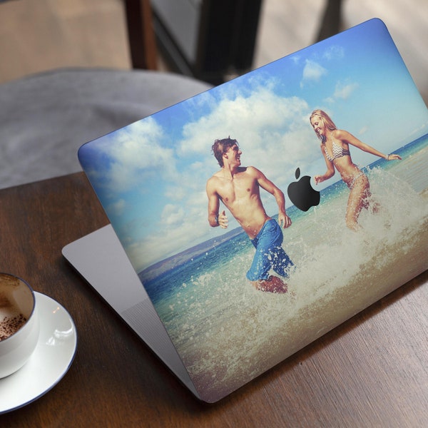 Custom Add Your Own Photo Image Skin Decal Wrap Kit Compatible with Apple MacBook Pro, Pro with Touch Bar or Air (11, 12, 13, 15, 16 inch)
