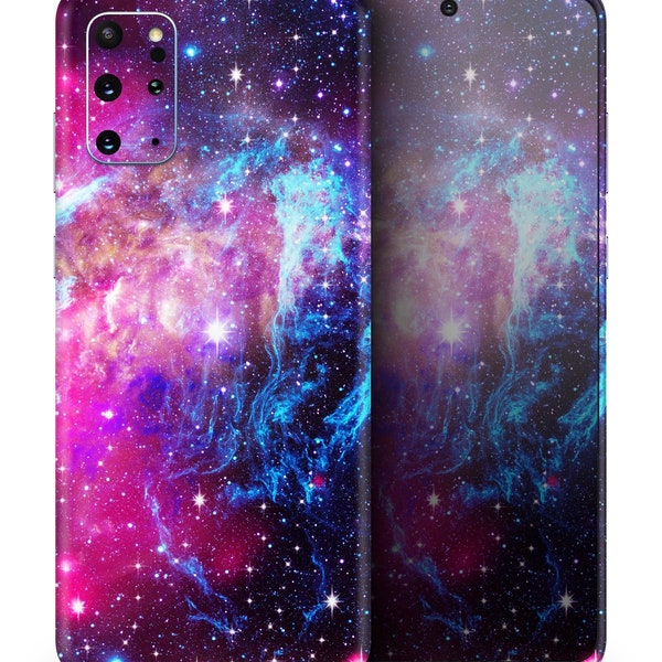 Bright Trippy Space // Full-Body Skin Decal Wrap Cover for Samsung Galaxy S21, S20 Plus or Ultra, Note 20, 10, S10 + (All Models)