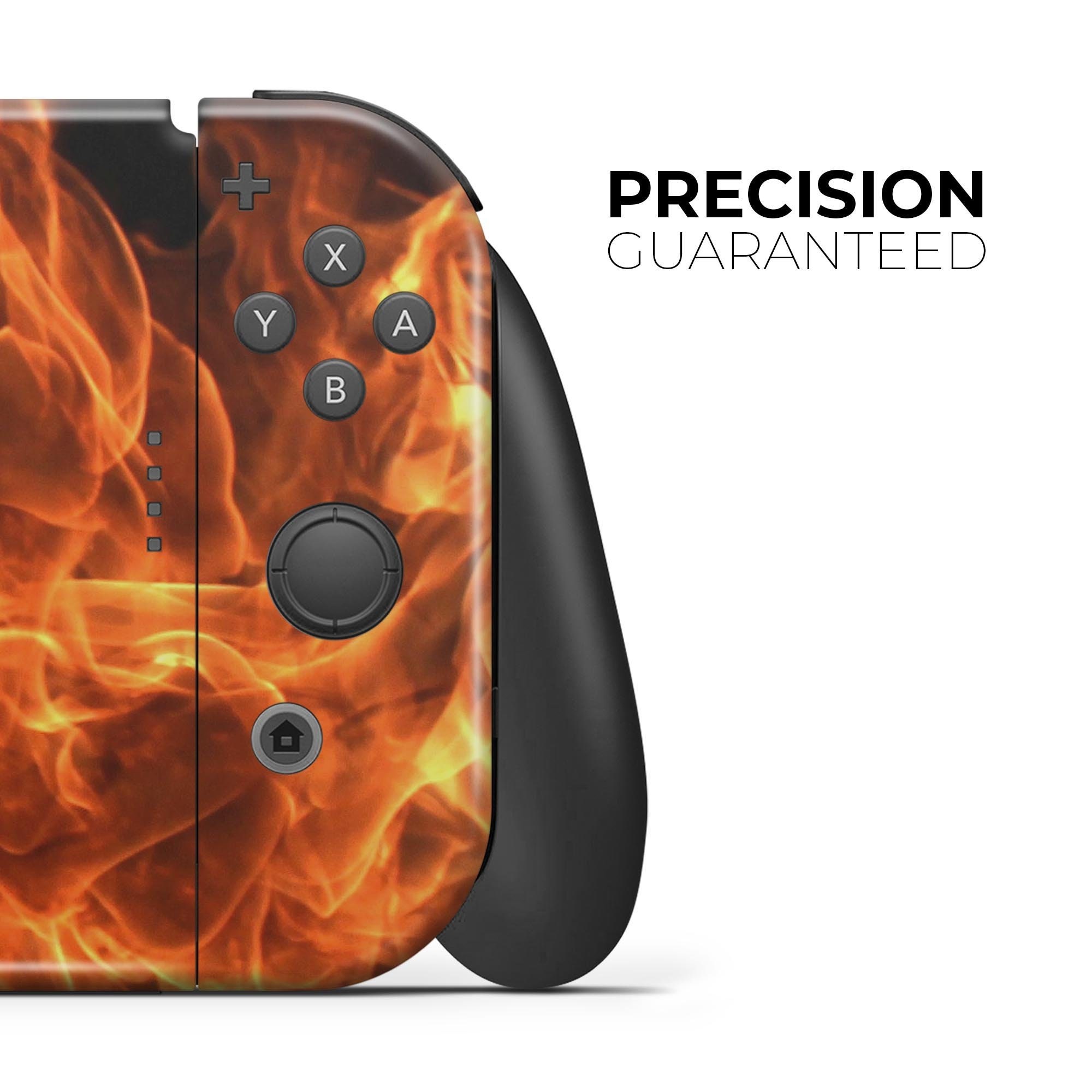 Fire Flame V1 - Skin Wrap Decal for Nintendo Switch Lite Console & Doc –  DesignSkinz