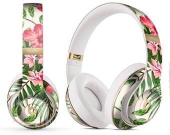 Dreamy Subtle Floral V1 // Full-Body Skin Decal Wrap Cover for Beats by Dre Solo 2, 3 Wireless, Pro, Pill, Studio, Mixr, EP Headphones