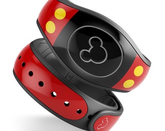 Mister Mouse// Cute Best Skin Decal Vinyl Wrap for Disney MagicBand+, 1 or 2 (Adult + Child Magic Band)