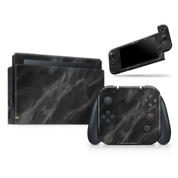 Black Marble Game Skins Designed to Fit Nintendo Wii U Systems